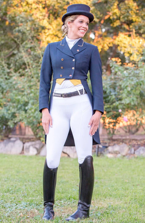 No Grip BARE Riding Tights - Snow White